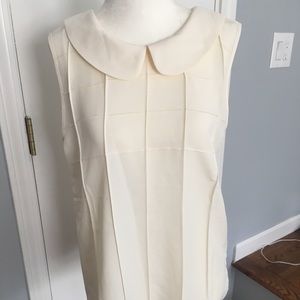 Cream top with Peter Pan color